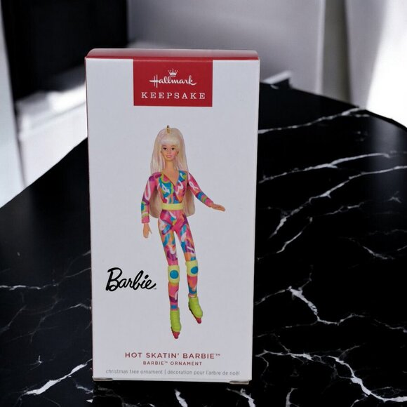 2024 Hallmark Keepsake Ornament HOT SKATING BARBIE Hot Skatin' barbie - Picture 9 of 15